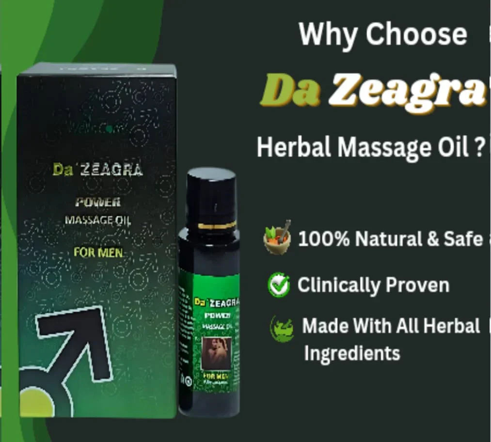 ORIGINAL DA ZEAGRA POWER MASSAGE OIL - DA ZEAGRA OFFICIAL STORE