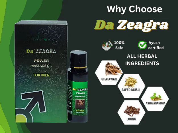 ORIGINAL DA ZEAGRA POWER MASSAGE OIL - DA ZEAGRA OFFICIAL STORE